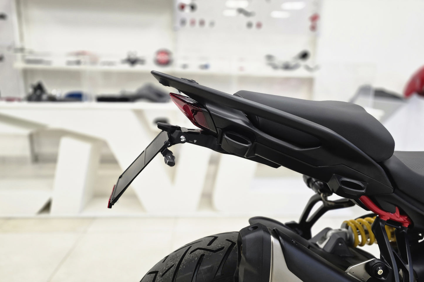 Verstelbare kentekenplaathouder Ducati Multistrada V2 (2025+)