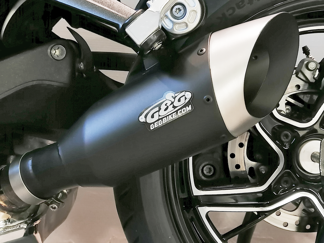 G&G Lowmount Einddemper BMW R12 (2024+)