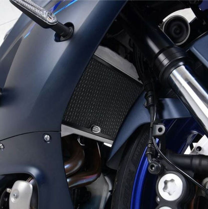 Outletdeal: R&G titanium radiatorbeschermer Yamaha MT-07 / Tracer / XSR700 / R7