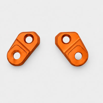 Optional adjustment brackets (2 pcs.) "Up & Down" for footrests from Lightech REMSCHIPSSES