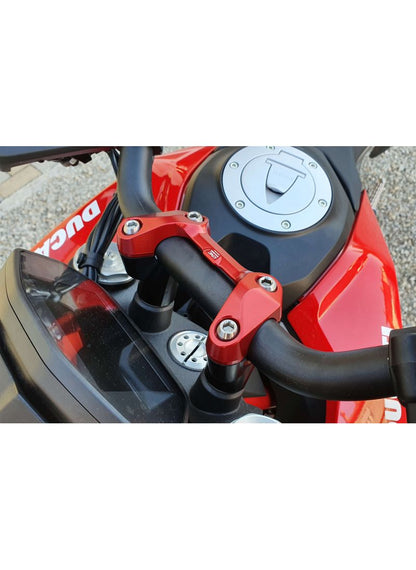 Evotech Ducati Hypermotard 950 RVE Remhendel en Koppelingshendel Beschermer Set (2020-2025) (Race)