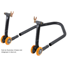 Modulaire paddockstand met L-haken en vier wielen - Triumph Street Triple 675 (2007-2016)