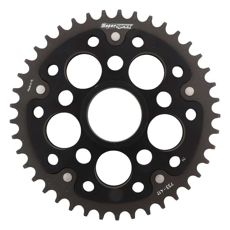 SuperSprox Achtertandwiel Stealth Zwart 520 - 41T Ducati 848 EVO (2011-2013)