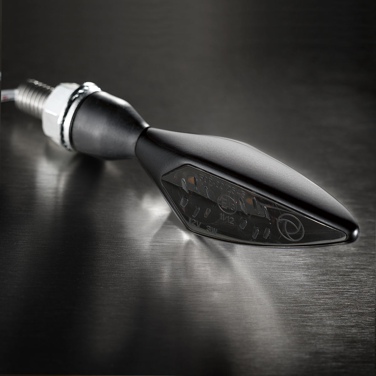 Kellermann micro Rhombus Dark LED Knipperlicht
