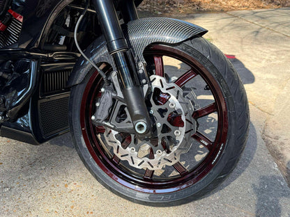BST Twin TEK 3.5x17" carbon voorvelg voor Harley Davidson FXD Super Glide (2008-2010)