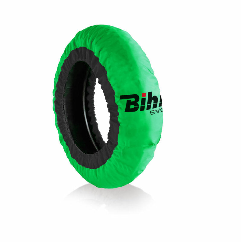 Outletdeal: Bandenwarmers Home Track EVO2 – Voor 120 / Achter 180-200 mm – Groen
