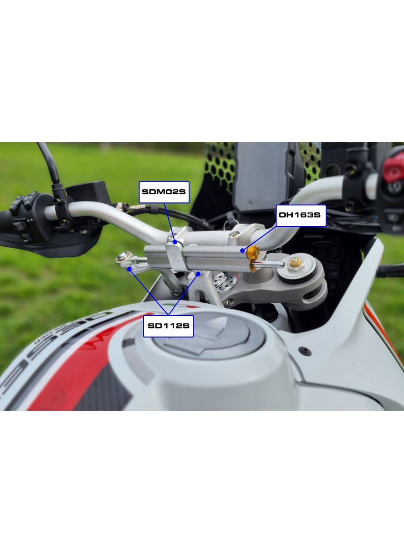 Steering Damper Installation Kit Ducati DesertX 2022+