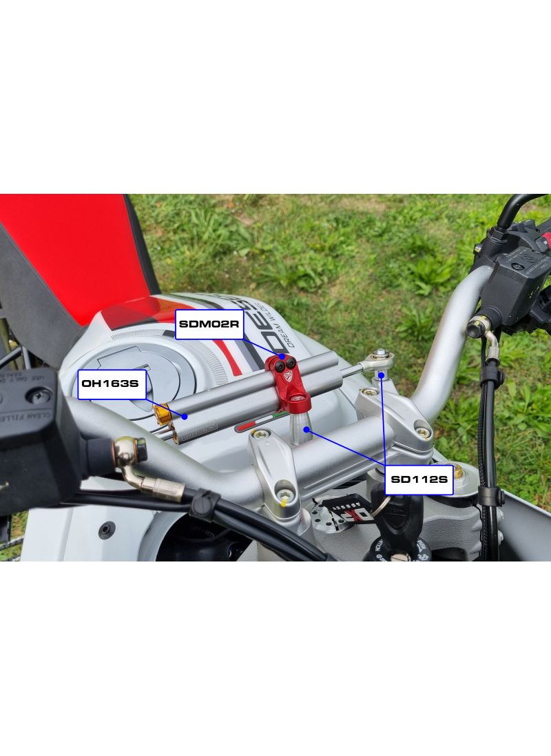Steering Damper Installation Kit Ducati DesertX 2022+
