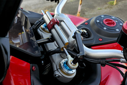 CNC Racing Stuurdemper Montageset – Ducati Multistrada V4 / V4 S / V4 Rally (2021–2026) – (gebruikt)