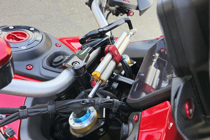 Steering Damper Clamp Kit RM251 Compatible Ducati Multistrada V4 RS 2024+