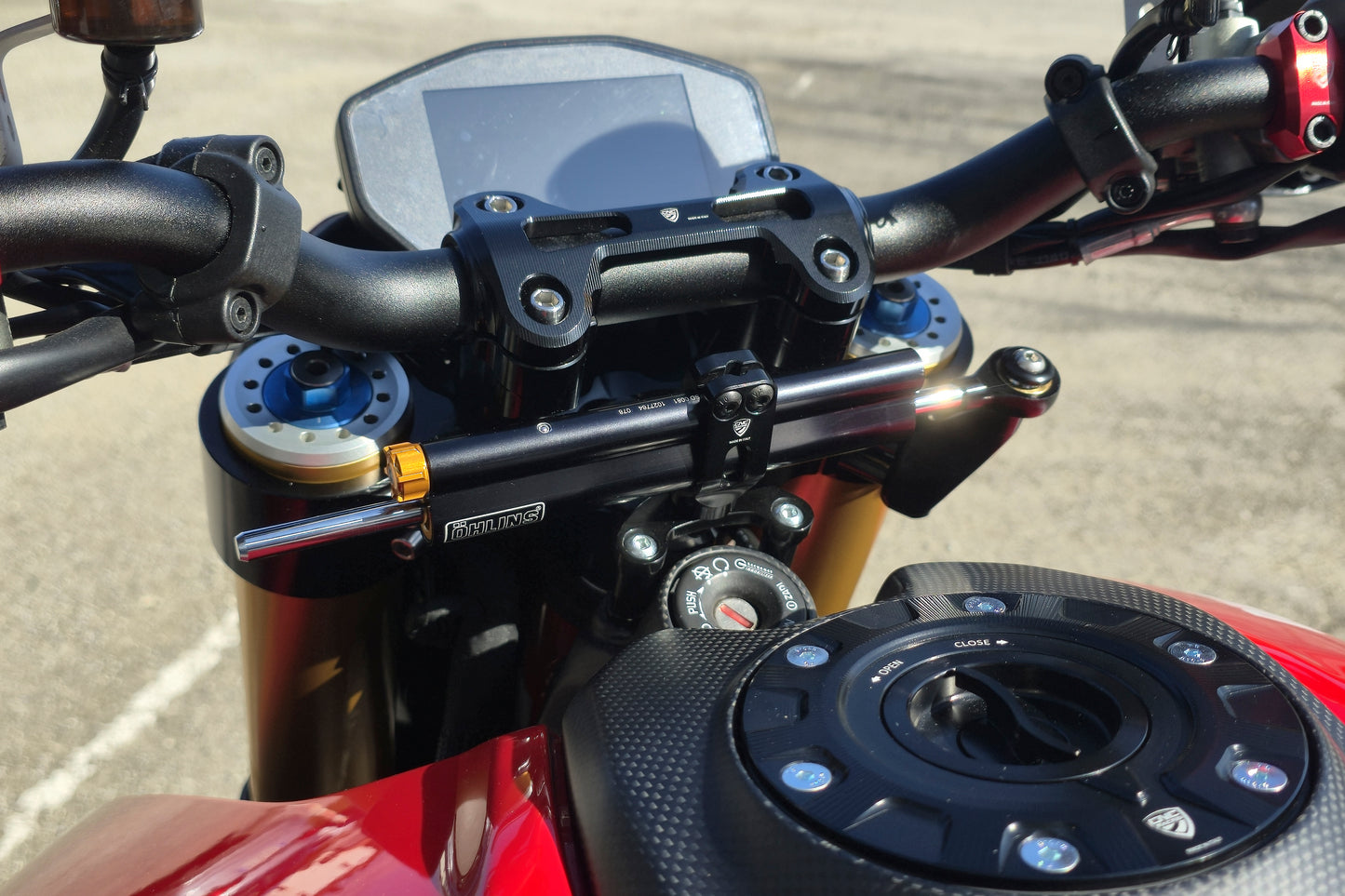 Triple Clamps Kit Ducati Hypermotard 821 SP 939 SP 950 SP Ducati Hypermotard 950 SP (2019+)