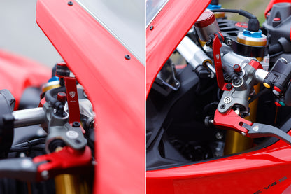 Reservoir mounting bracket Set Panigale V4 (2025+)