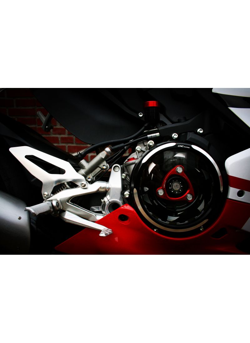 Boutenset Handlebar Clamp set M8x25 (4 stuks.) - Titanium Ducati Hypermotard 950 RVE (2020-2025)