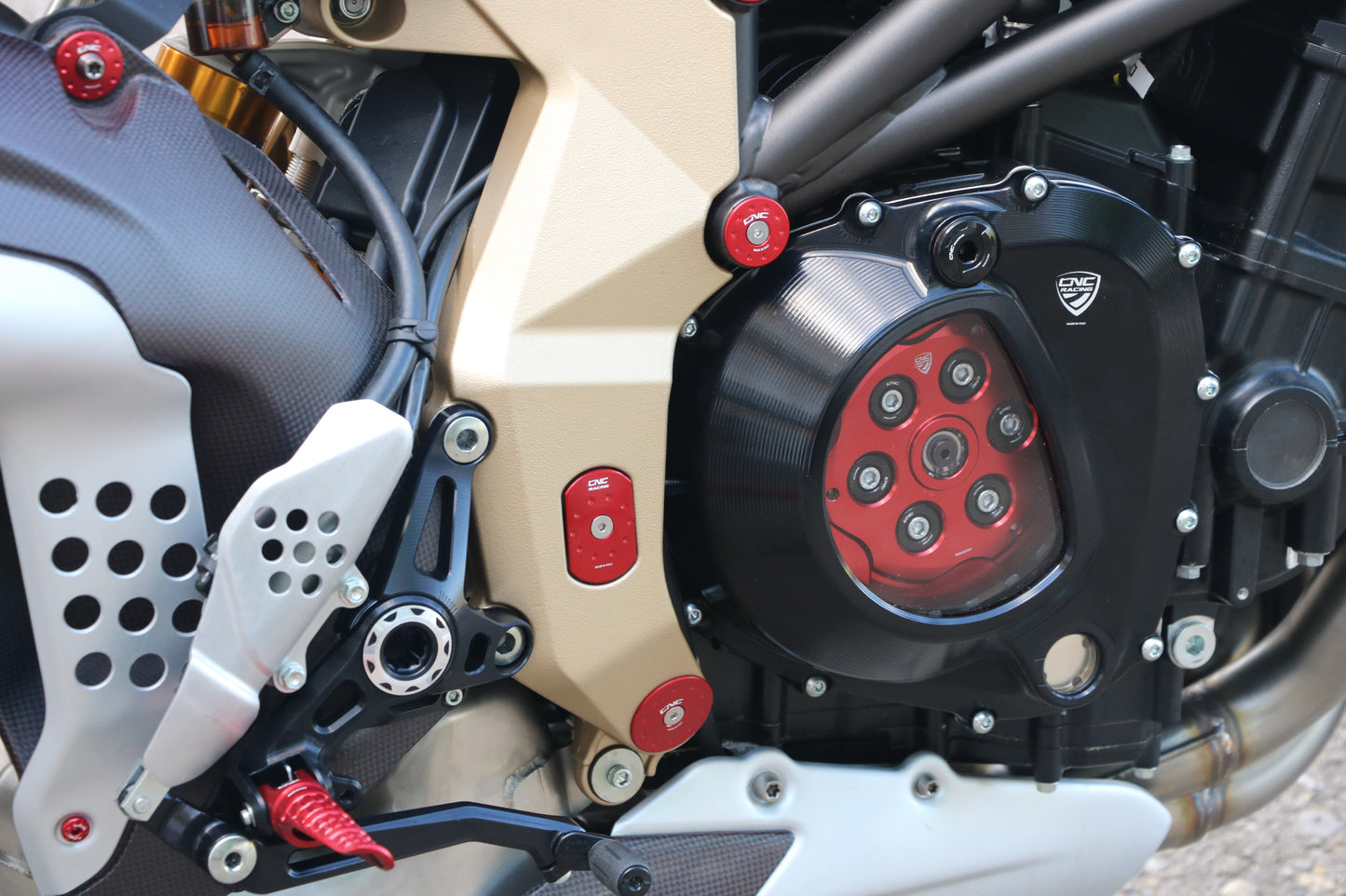 PRINT PLATE CLUTCH MV Agusta Brutale RR MV Agusta Brutale 1000 Series Oro (2020+)