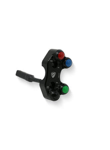 CNC Right Handlebar Switch Ducati Panigale V4R - OEM and RCS Brembo Brake Master Cylinder Ducati Panigale V4 R (2021+)