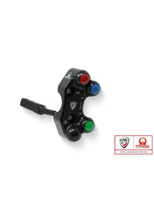 CNC Right Handlebar Switch Panigale V4R - Brembo Billet CNC and forged Brake Master Cylinder - Pramac Limited Edition Ducati Panigale V4 R (2019-2020)