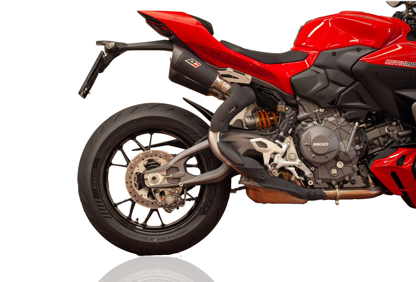 QD slip-on uitlatenset (2 st.) Gunshot Dark Matter Ducati Streetfighter V2 (2025+)