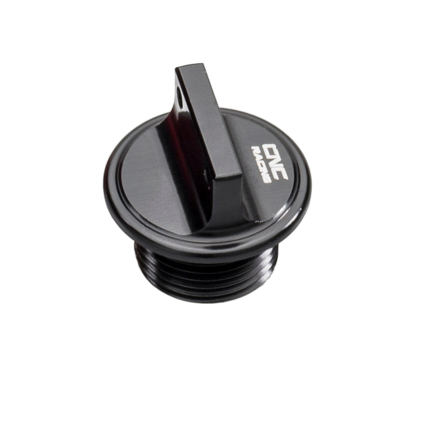 CNC Racing olievuldop Corse M20x2.5 – zwart geanodiseerd aluminium