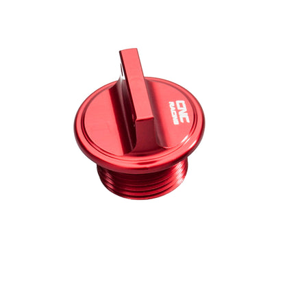 CNC Racing olievuldop Corse M20x2.5 – rood geanodiseerd aluminium