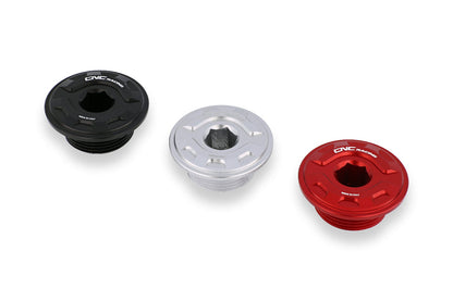 Olievuldop 'Gear' Suzuki GSX-R1100 (1986-1998) beschikbare kleuren zwart rood zilver