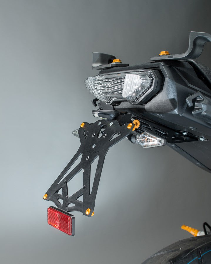 Lightech 'Race' License Plate Holder Kit-Innovation meets Elegance-Yamaha MT-09 Tracer/GT 2015-2017