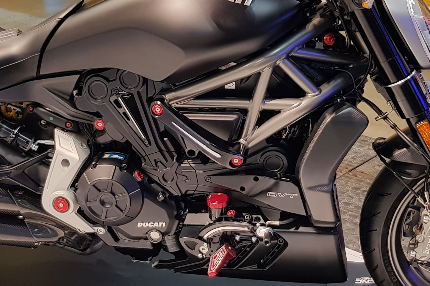 Frame Slider Caps (4 PCS.) - Ducati Xdiavel 1262 2016+ Ducati Xdiavel (2016-2017)