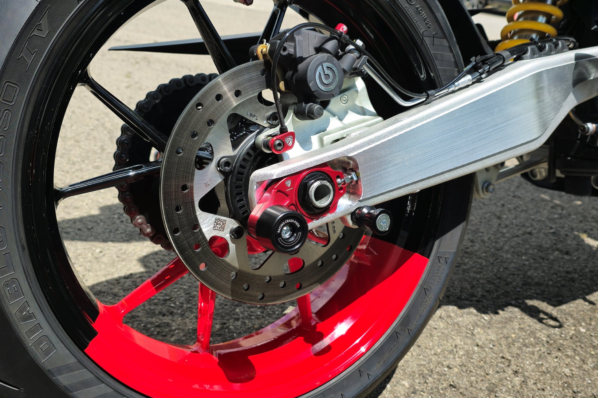 Racing Kettingspanners met valblokken Ducati Monster V2+ (Plus) (2026+)
