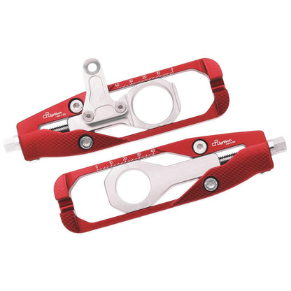 Chain Adjuster Kit (2 PCS.) With Brake Caliper Support Yamaha R6 2017+