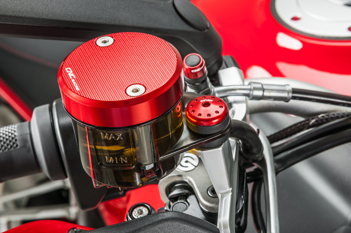Remvloeistof Reservoir Deksel 'Streaks' Ducati Supersport 800 (2003-2005)