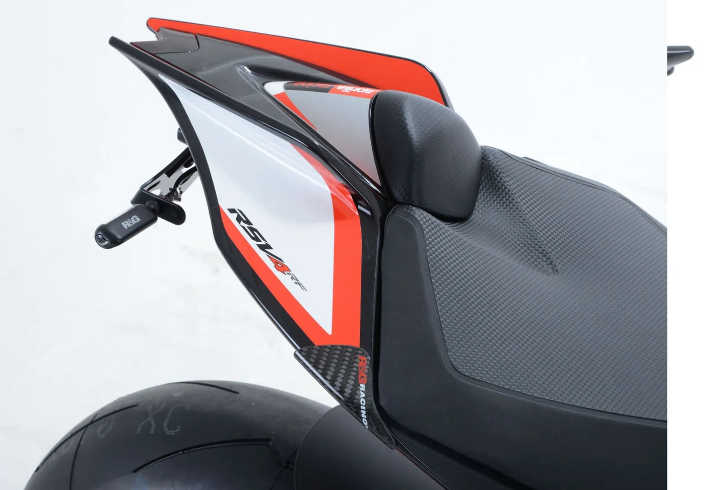 Outletdeal: R&G carbon tail sliders Aprilia RSV4 / Tuono V4 (2009-2017)