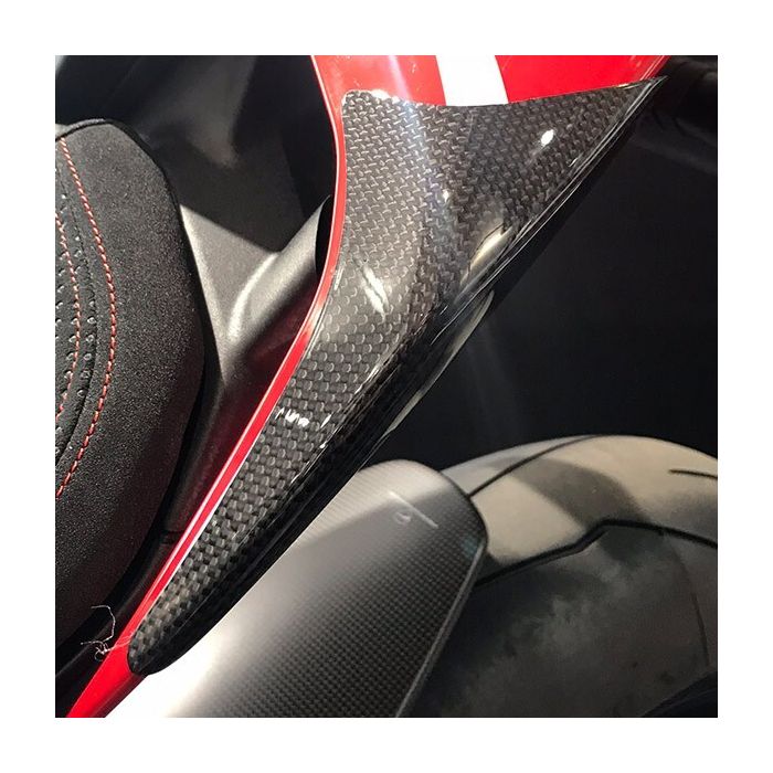 Outletdeal: R&G carbon tail sliders gloss Ducati Panigale V2 en V4 / Streetfighter V2 en V4 (2018-2024)