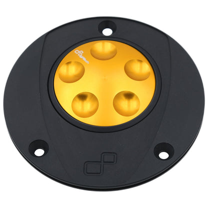 Complete tankdop (drie boutgaten) met snelsluiter Ducati GT 1000 (2006-2010) Goud