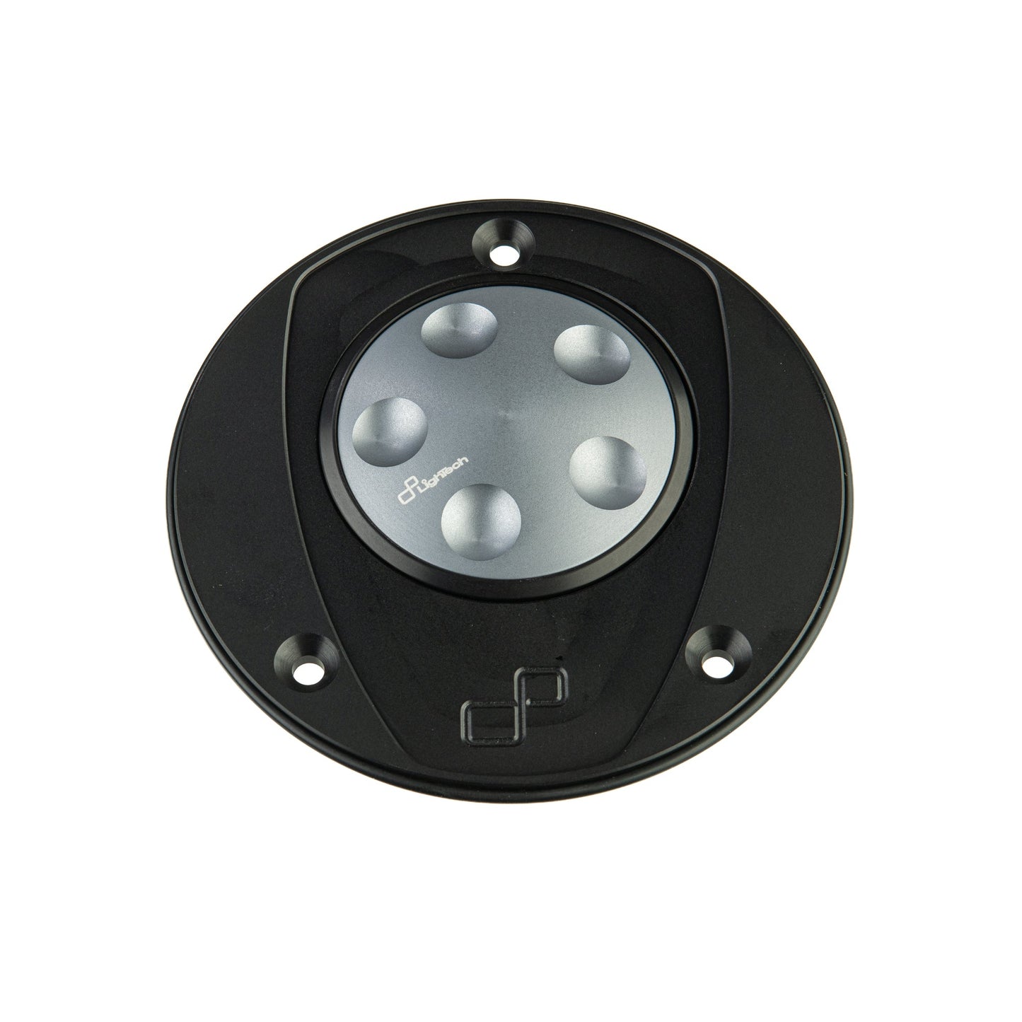 Complete tankdop (drie boutgaten) met snelsluiter Ducati 1098 (2007-2009) Grijs