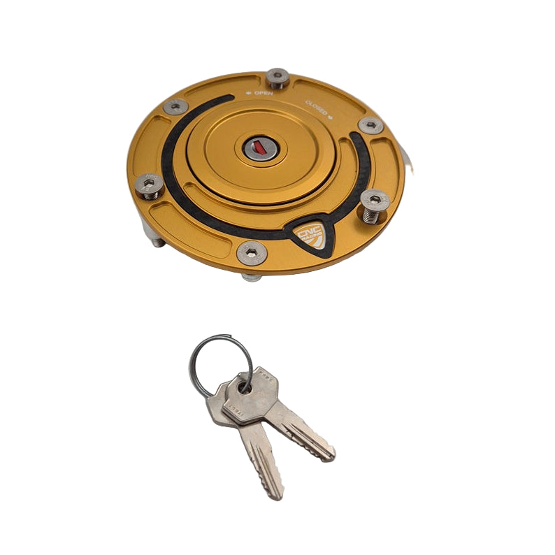 Outletdeal: tankdop CNC Racing goud Triumph Speed Triple (2016-2017)