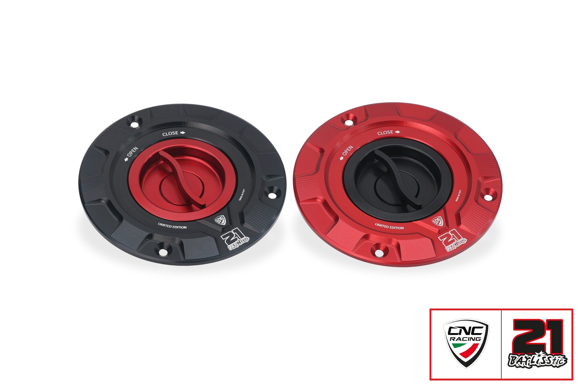 Snelsluiter tankdop Troy Bayliss Limited Edition Ducati Panigale 1299 S (2015-2017) varianten
