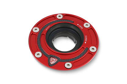 Tankdop buitenrand Carbonio MV Agusta Dragster 800 RC E4 (2017-2020) rood