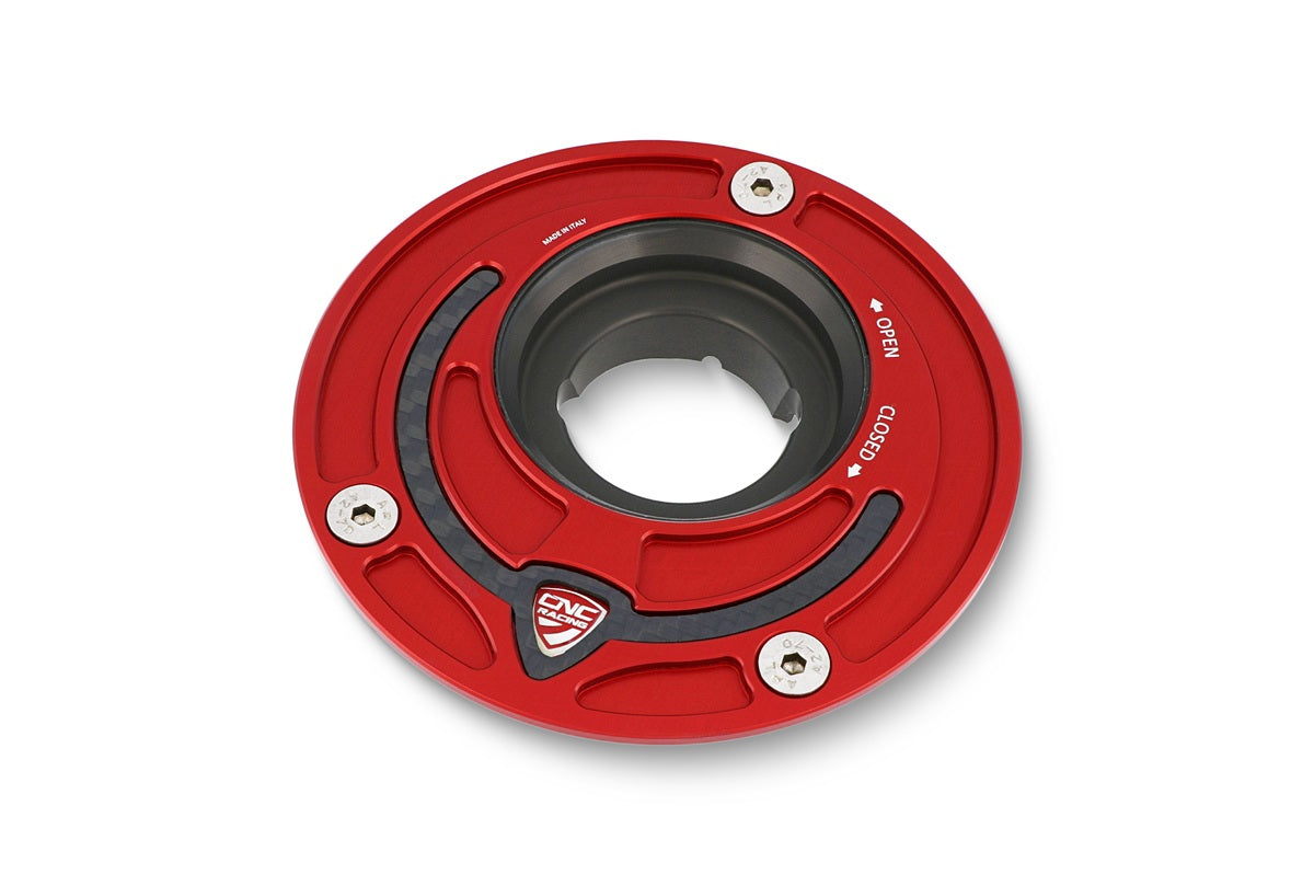 Tankdop buitenrand Carbonio Ducati Supersport 900ie (1998-2002) rood