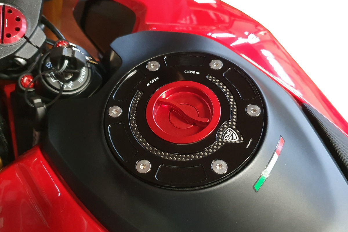 Snelsluiter kern voor CNC Racing tankdop Triumph Daytona 675 (2013-2017)