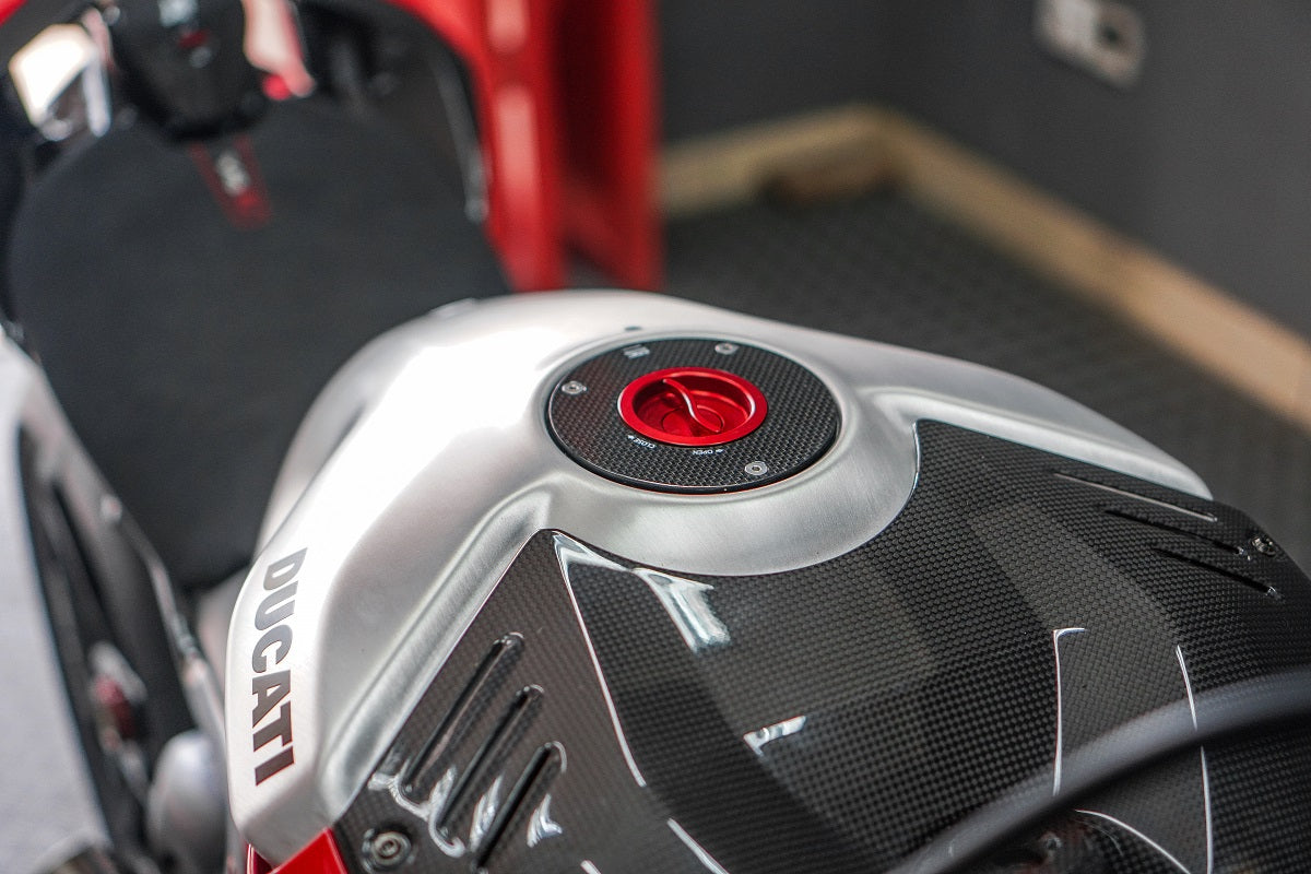 Snelsluiter kern voor CNC Racing tankdop Ducati Monster V2 + (Plus) (2026+)