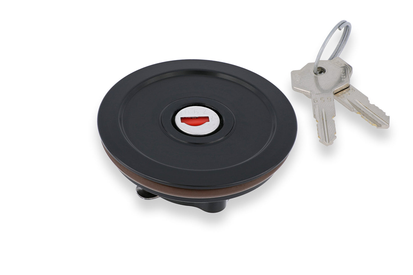 Kern met slot voor CNC Racing tankdop - Ducati Monster 950 SP (2023-2025) zwart