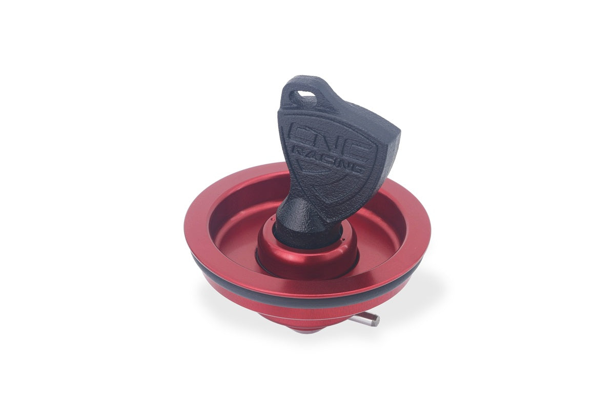 Fast Key kern voor CNC Racing tankdop MV Agusta Brutale 1090 RR (2010-2017) rood met sleutel er in