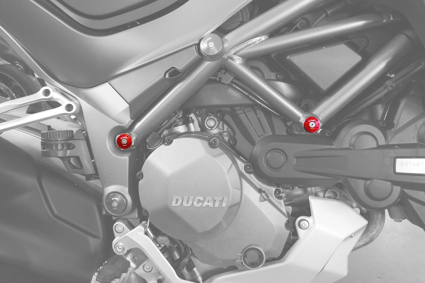Frame Caps Kit Ducati Multistrada 1260 - För mindre hål Ducati Multistrada 1260 s (2018-2020)