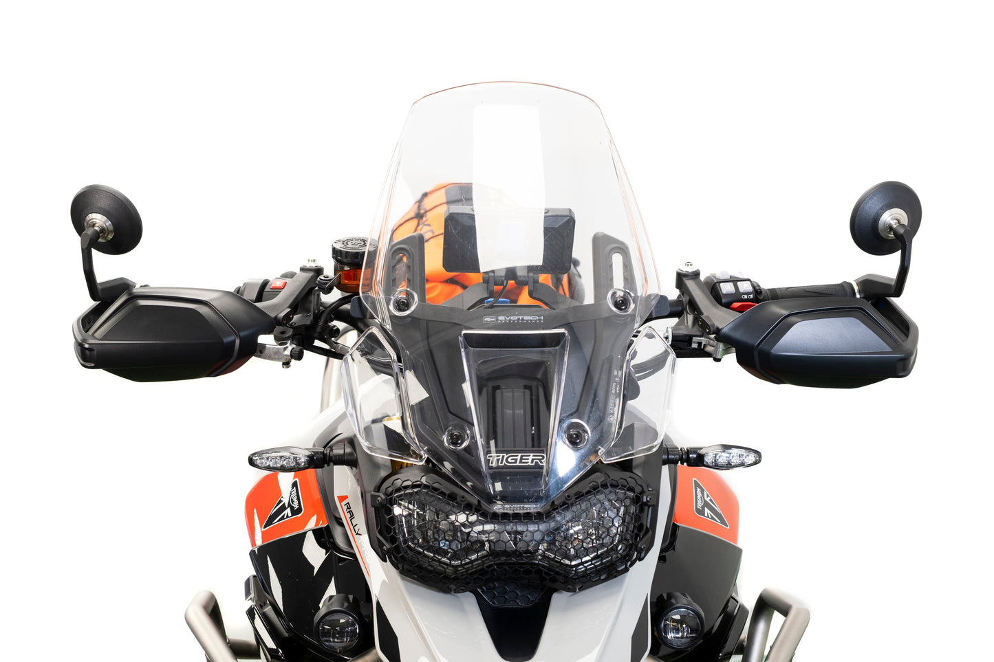 Bar-End Spiegels (Retro) Evotech Handguard - Triumph Tiger 900 GT (2020 - 2023)