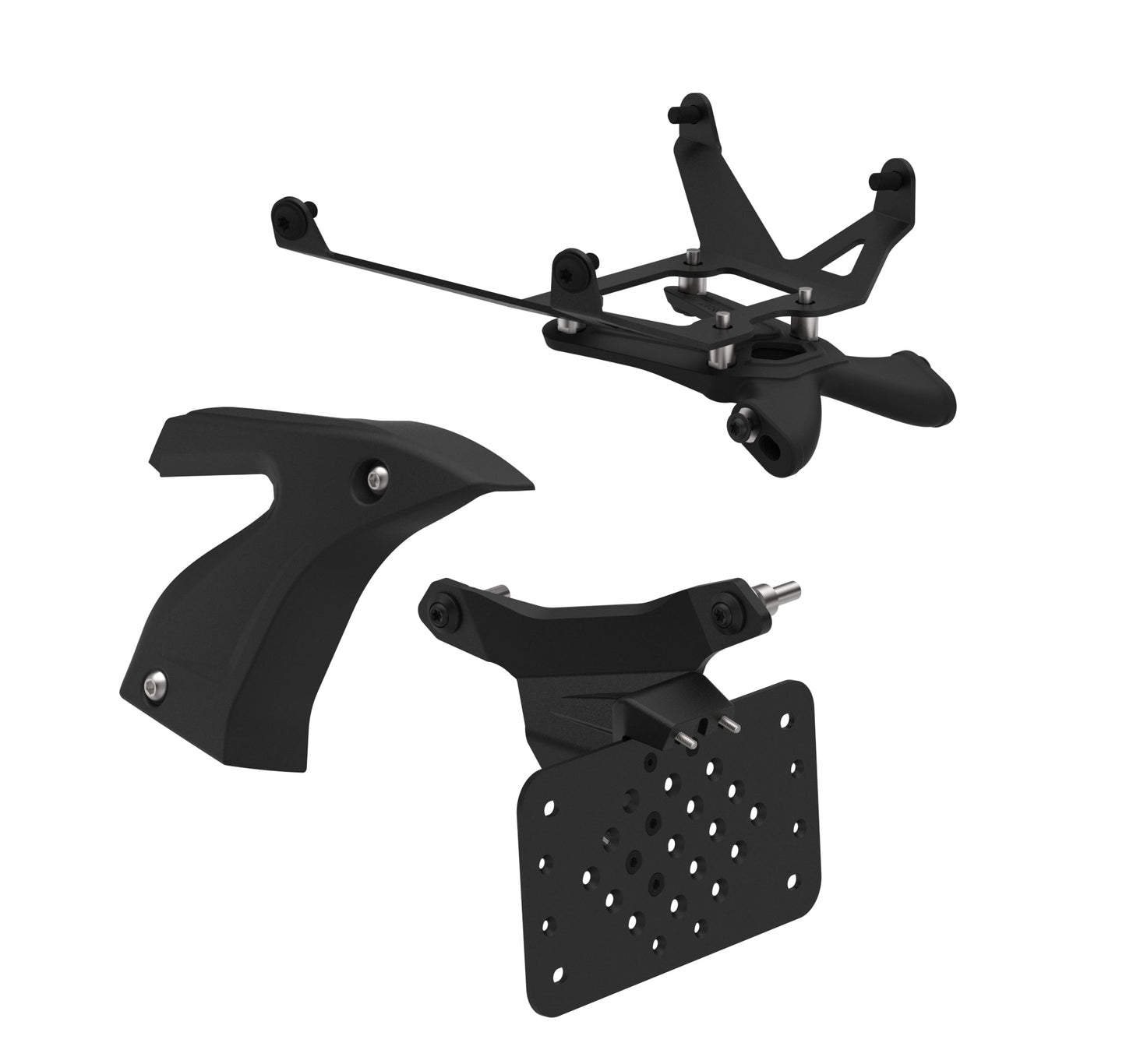 Kentekenplaathouder Triumph Trident 660 (2026+) Swingarm Mounted