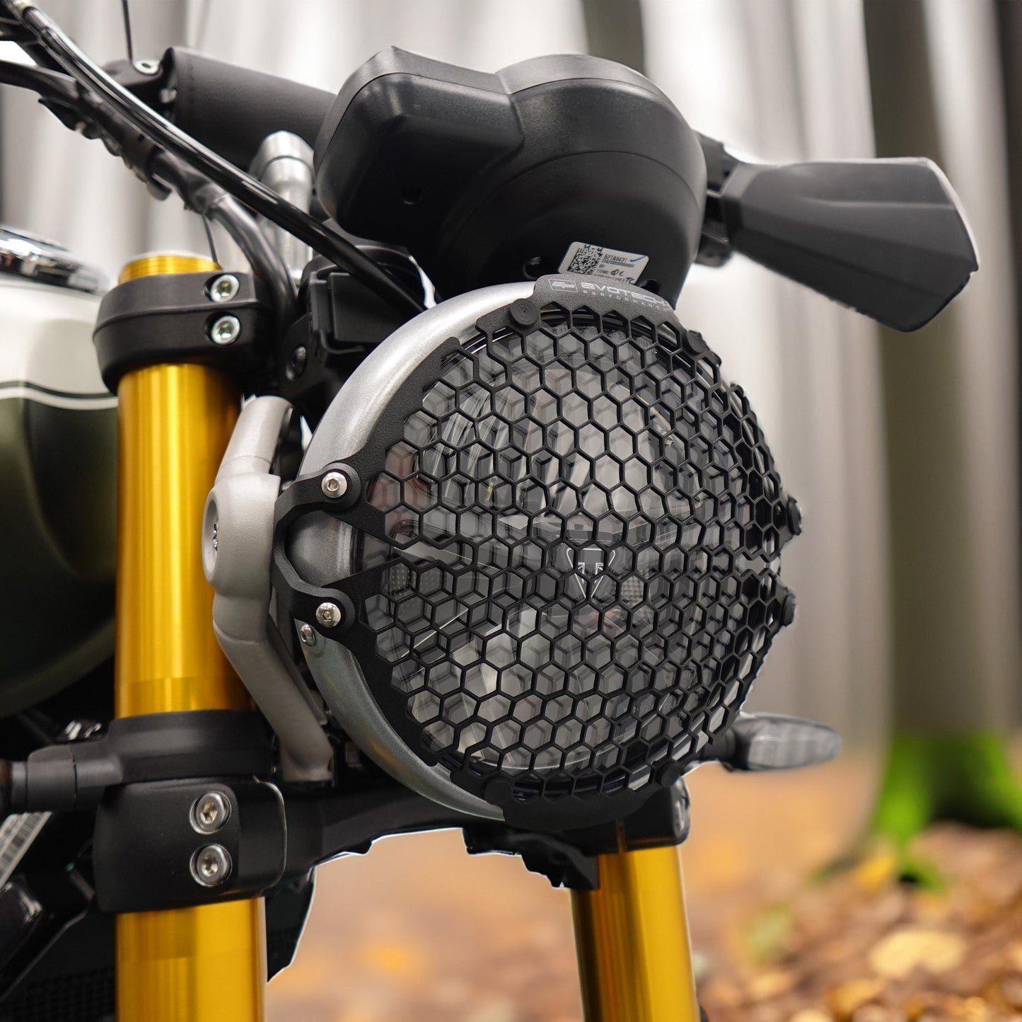 Evotech Koplamp Beschermer - Triumph Scrambler 400 X (2024+)