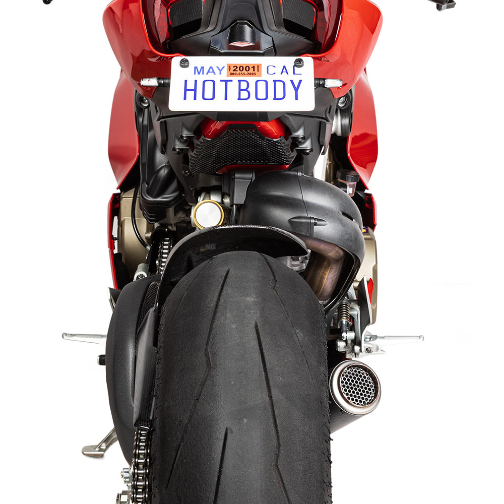 MGP slip-on Stinger uitlaat voor Panigale V4 en Streetfighter V4