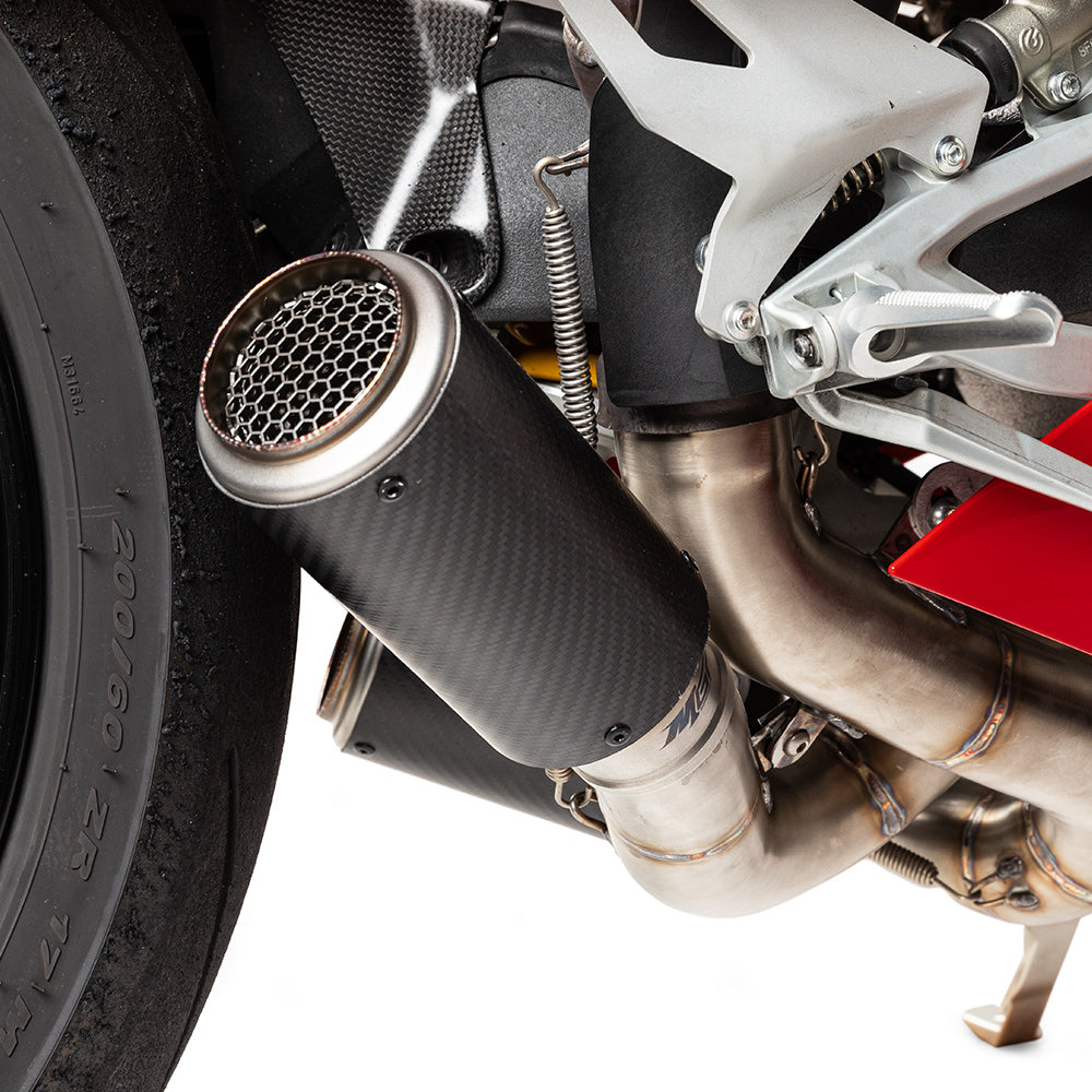 MGP slip-on Stinger uitlaat voor Panigale V4 en Streetfighter V4