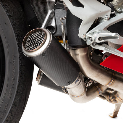 MGP slip-on Stinger uitlaat voor Panigale V4 en Streetfighter V4