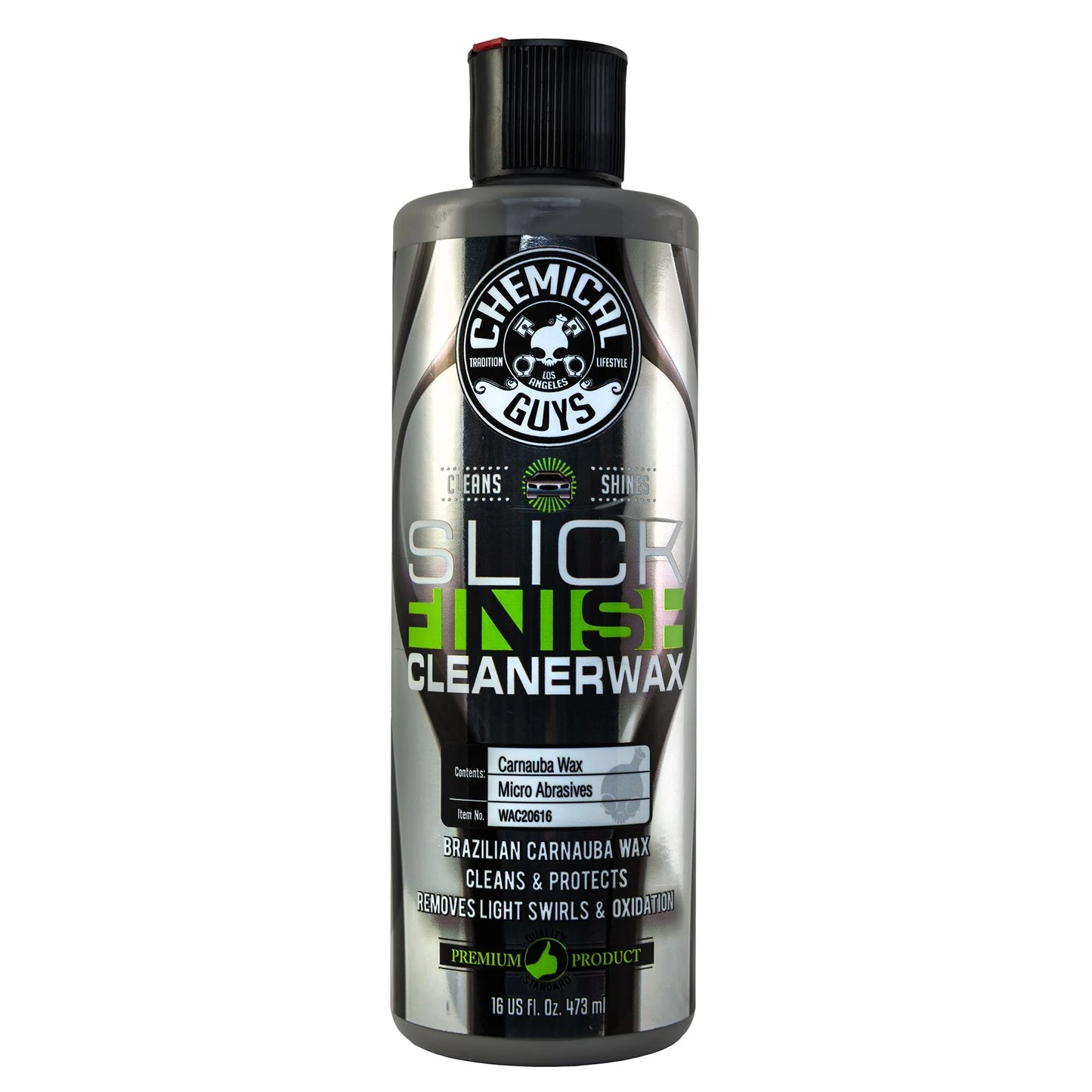 Chemical Guys Slick Finish Cleaner Wax - 473ML