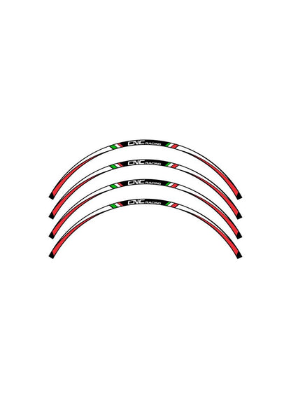 Rimstriping Wheel Stripe Kit - 17 Zoll Räder Suzuki SV650 (2016+)